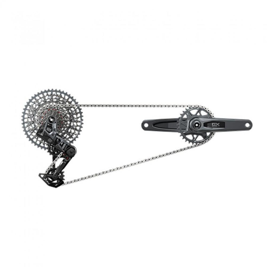 SRAM Kit GX AXS Eagle Transmission 165 mm - Komplettes Antriebs-Upgrade für moderne MTB-Performance