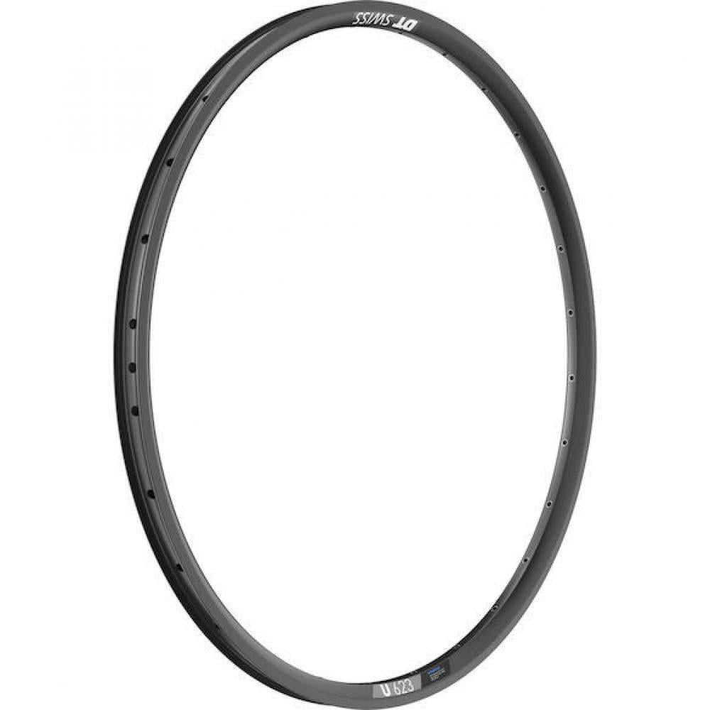 DT Swiss Felge HYBRID U 623 29 Zoll, schwarz, 28 Loch, robuste E-Bike-Tourenfelge.