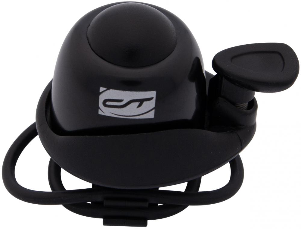 CONTEC Glocke Cup-a-Ding schwarz mit Universallenkerhalterung