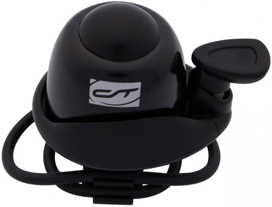 CONTEC Glocke Cup-a-Ding schwarz mit Universallenkerhalterung