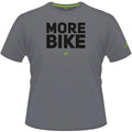 Merida T-Shirt MORE BIKE Edition Herren M Grau - komfortables Bike-Freizeitshirt