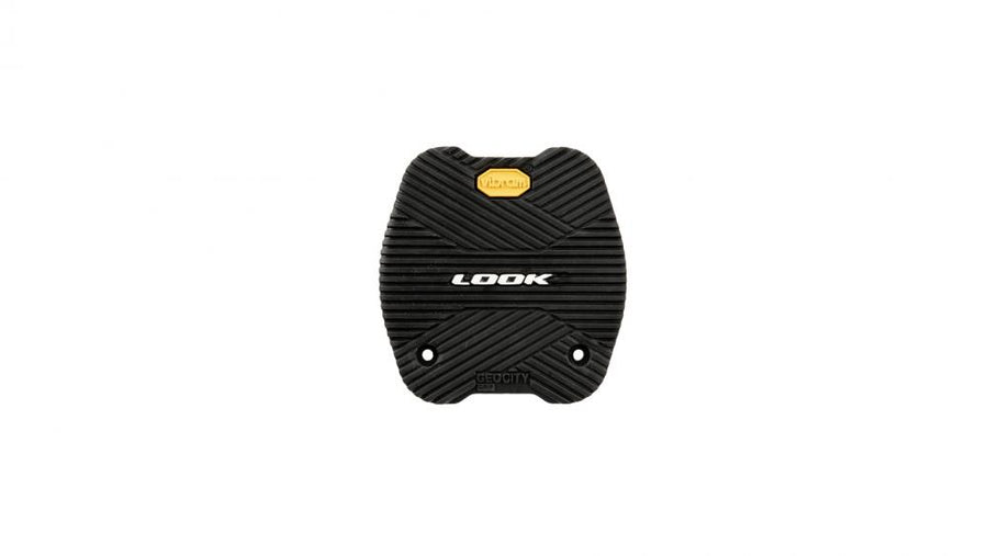 Look City Grip Pad 4er Pack black, rutschfeste Austausch-Pads für Geo City Grip Pedale, langlebige Vibram Gummieinsätze