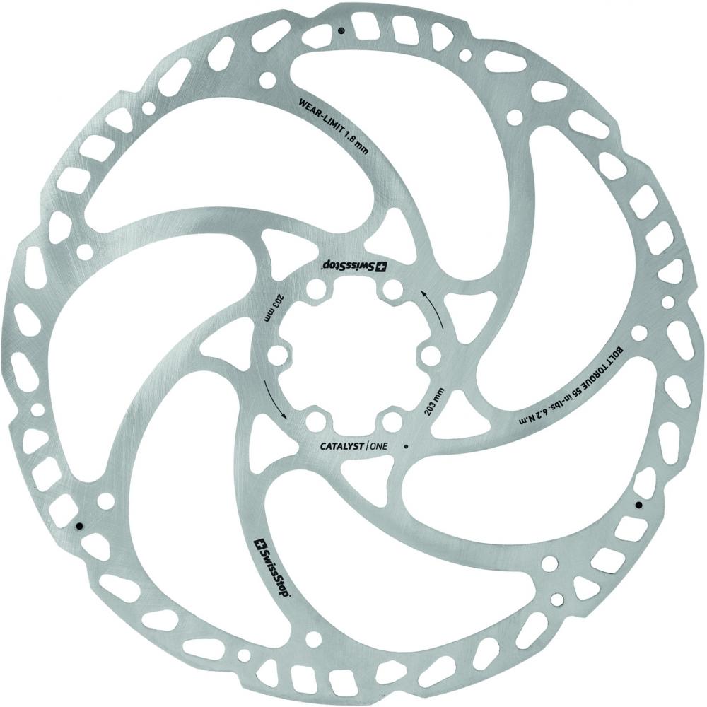 SwissStop Catalyst One Bremsscheibe 6-Loch 203 mm - Zuverlässigkeit für Downhill und Trail