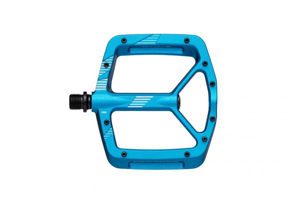 Race Face Aeffect R Plattform-Pedal, blue - robustes Flatpedal für Trail und Enduro