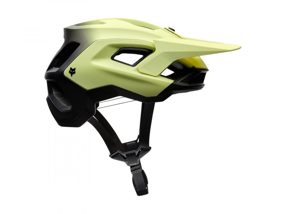 FOX Speedframe Pro Backfade MTB-Helm Lime Green Größe L 59-63 cm Mips