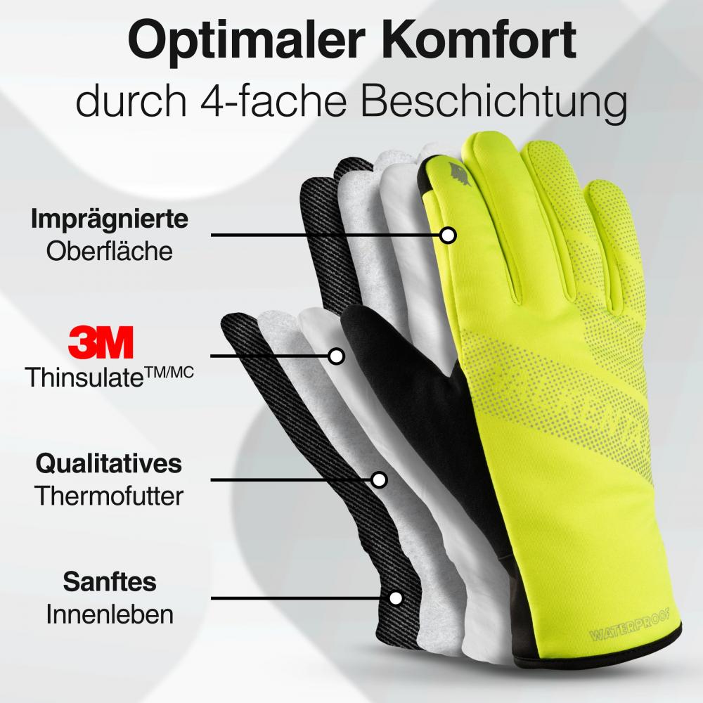 Valkental Handschuh GloRider V2 Ultra Gr. XS Gelb