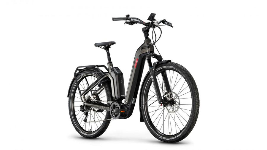 VICTORIA Elektro-Urbanrad "UTILYON 6" (#1), Wave, 29", anthracite grey, SHIMANO "Deore XT", 11-Gang, 48cm