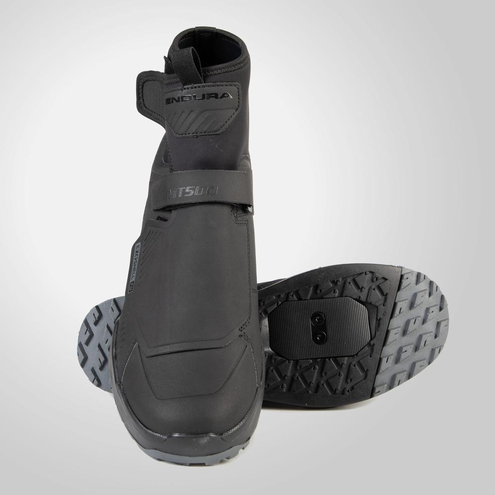 Endura MT500 Burner Clipless wasserdichter Schuh schwarz EU45 UK10 US11 - robuster MTB-Schuh, SPD-kompatibel, wasserdicht, atmungsaktiv, mit griffiger Sohle und hohem Tragekomfort