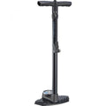 Merida Standpumpe Dual Gauge 63,5 cm Schwarz - dualem Manometer für MTB & Road
