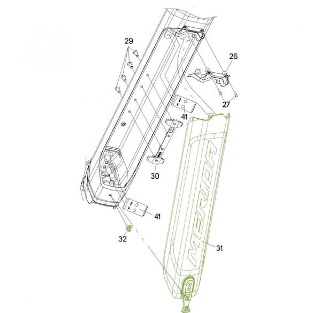 The Robert Axle Project Lightning 34 Schwarz - Steckachse für Mavic Speed Release Hinterrad