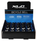 XLC Miniklingel Display DD-M07 Ø22,2-31,8mm 10xsw 10xsilber