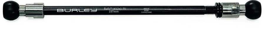Burley Steckachse COHO XC M12x1.75, 197 mm Schwarz - Adapter für 12 mm Hinterradachsen