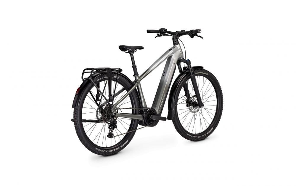 Focus AVENTURA² 6.7 E-Trekkingbike - 29 Zoll, Bosch Performance, 600 Wh, Diamant, Shimano Cues 9-fach, Silver