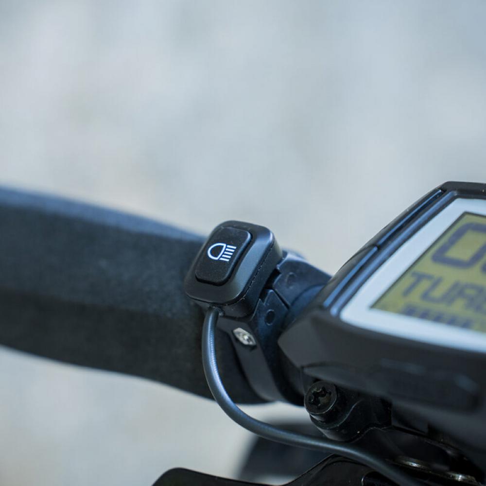 LITEMOVE Front Light AC-210 Side handlebar 210 - leistungsstarker E-Bike-Scheinwerfer