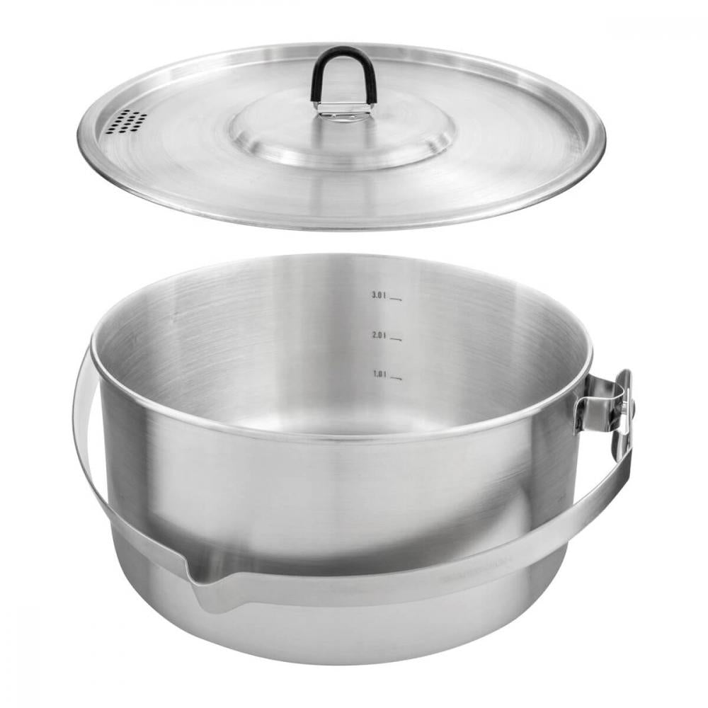 Tatonka Kettle II 4,0 l - Campingtopf Unisex 4,0 L mit robustem Edelstahl