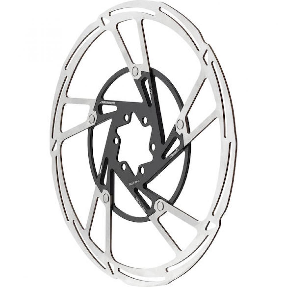 Jagwire Bremsscheibe Pro LR2 6-Loch 220 mm Silber - maximale Bremsperformance
