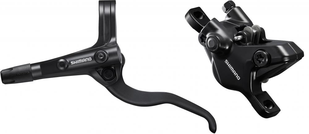 SHIMANO MT401/MT410 Scheibenbremse Vorderrad - vormontiert & befüllt für MTB