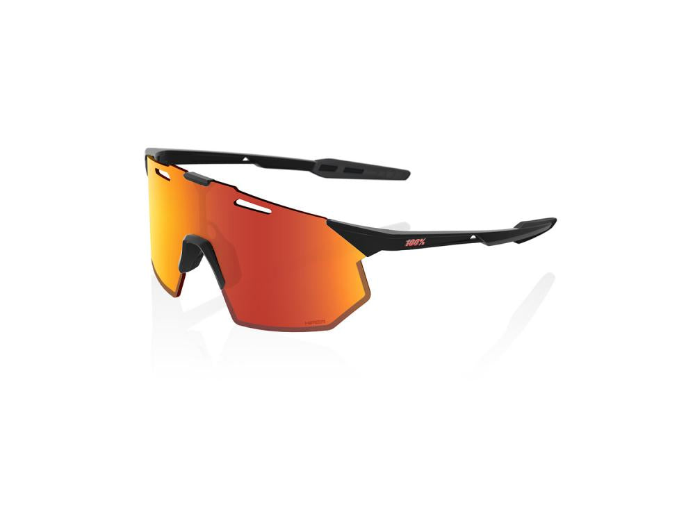 100% Hypercraft SQ - HiPER Mirror unis Soft Tact Black - ultraleichte Performance-Sportbrille