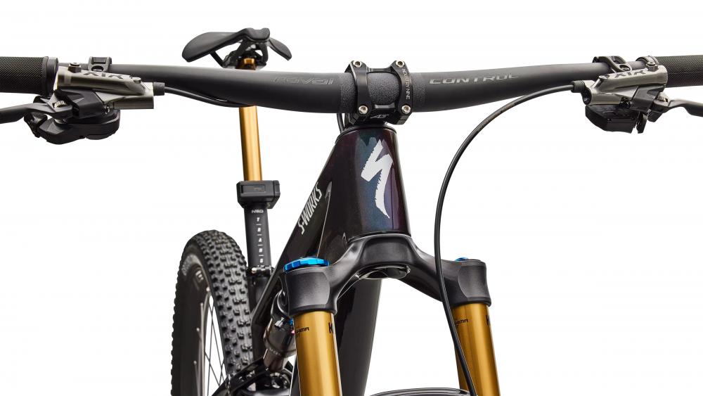 Specialized EPIC 8 SW EVO DI2 Mountain Bike - Carbon/Purple/Liquid Metal Größe M - Mountainbike