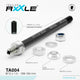Radoxx Trailer AxXle TA004 Steckachse M12x1.0 169-184mm für Fahrradanhänger  TÜV-geprüft, Made in Germany