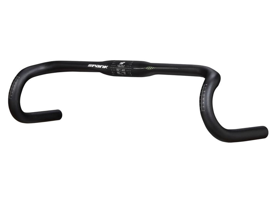 Spank 31.8 mm Wing 12 Vibrocore Drop Bar black 440 - Lenker