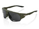 100% Norvik - Smoke Lens unis Soft Tact Army Green - High-Performance Sportbrille