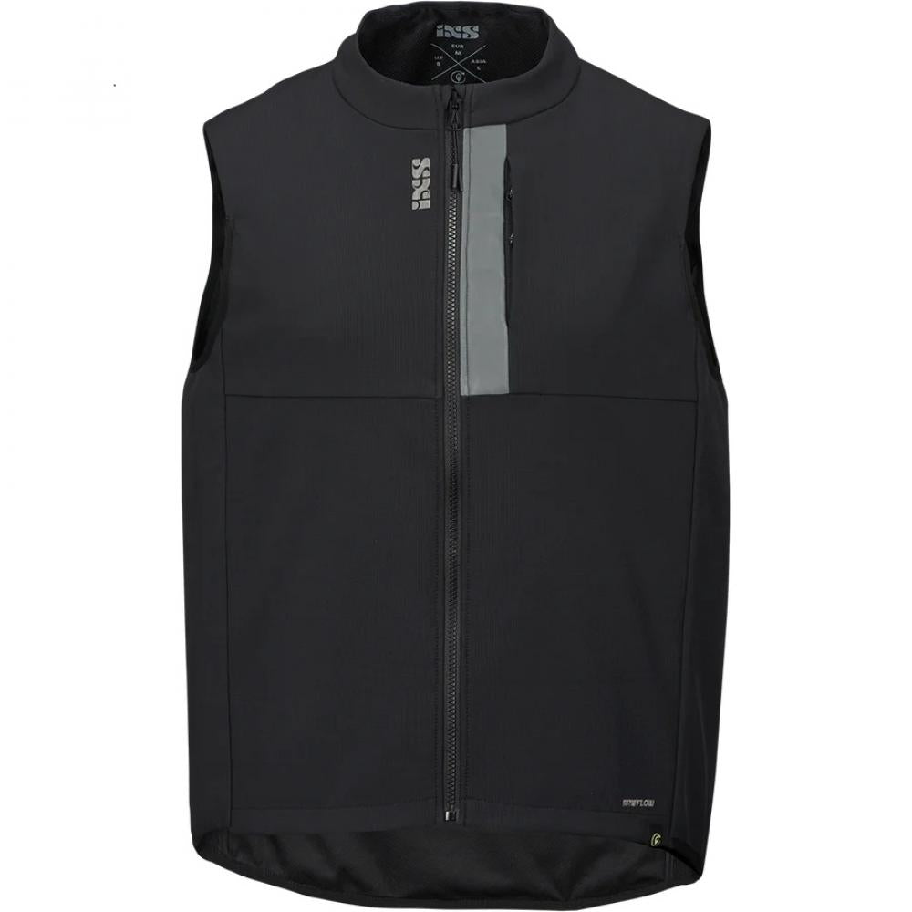 IXS Sports Division iXS Flow Vest S black - leichte winddichte Multisport-Weste