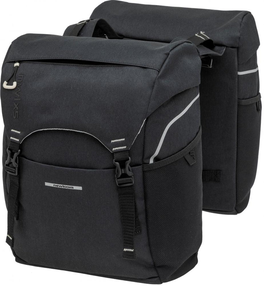 New Looxs Doppelpacktasche Sports Black 2x 19L Black - viel Stauraum für Alltag und Tour