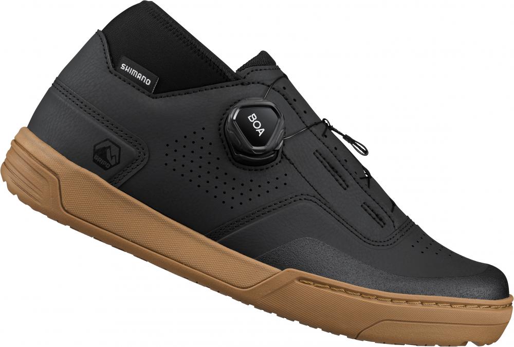 SHIMANO GF800, SCHUH, WOMEN, FLAT, BLACK/AMBER, GR. 37 Fahrradschuhe - 800,