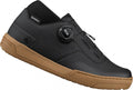 SHIMANO GF800, SCHUH, WOMEN, FLAT, BLACK/AMBER, GR. 37 Fahrradschuhe - 800,