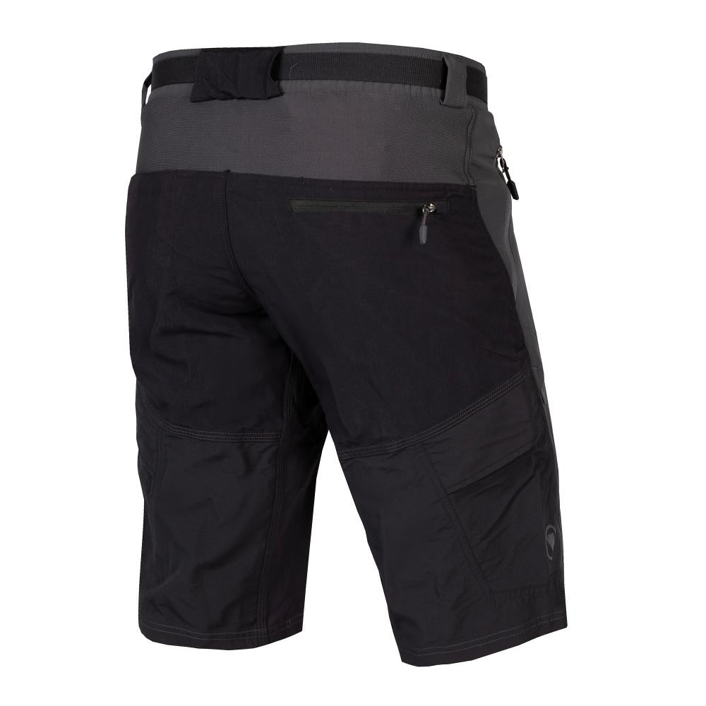 Endura Hummvee Short mit Innenhose grau XXXL - strapazierfähige MTB-Shorts mit herausnehmbarer Innenhose, atmungsaktiv, robust, mit Belüftung und viel Stauraum