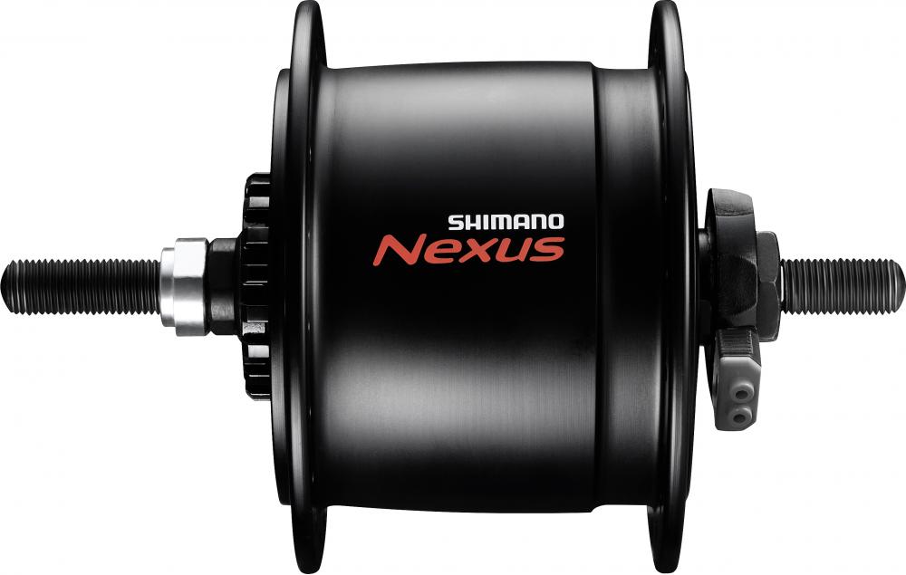 SHIMANO Nabendynamo NEXUS DH-C6000-3R - 6000-3, Schwarz 36 Loch