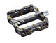Reverse Pedal MTB Escape Pro AL6061 Alu-Pinks schwarz/gold