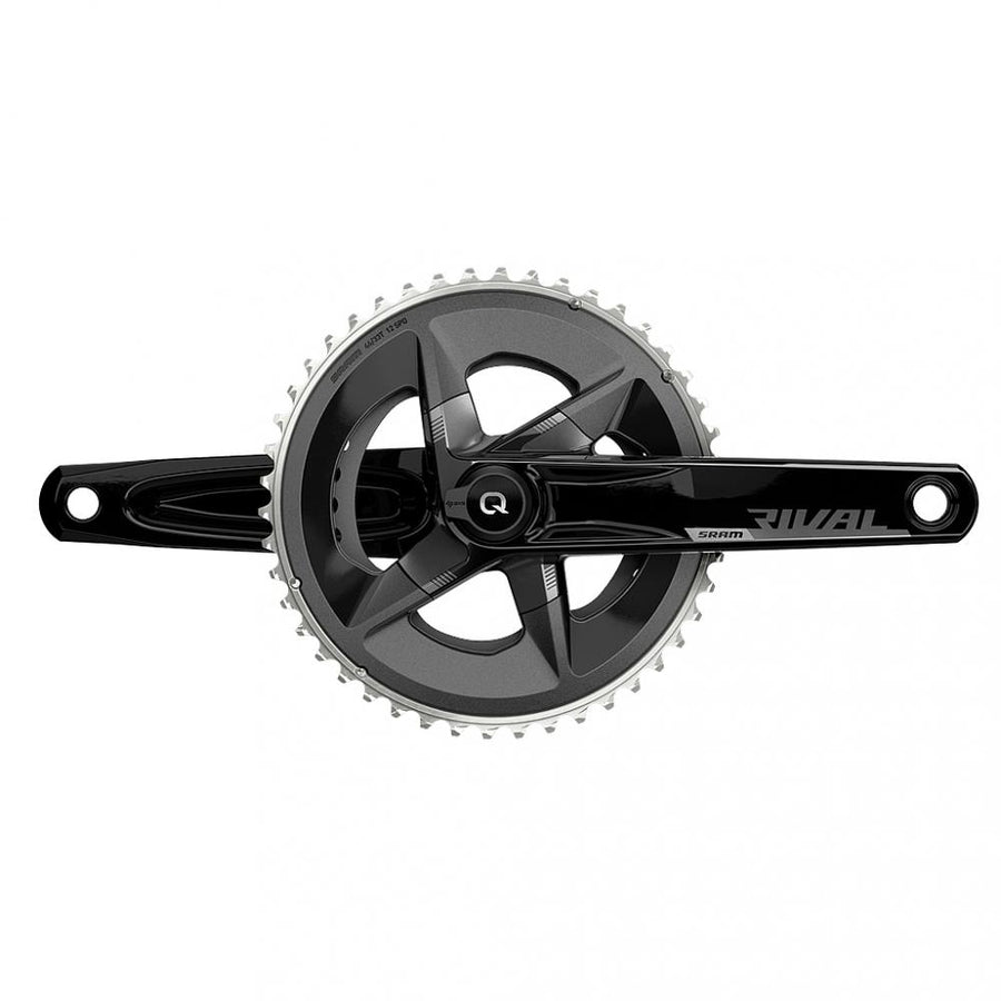 SRAM Rival AXS Powermeter Kurbel 2-fach 35/48Z 170mm - präzise Leistungsmessung