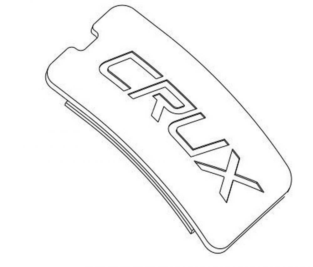 CBG BB COVER - Tretlagerabdeckung für MY18-20 CRUX Carbon Rahmen - Abdeckkappe