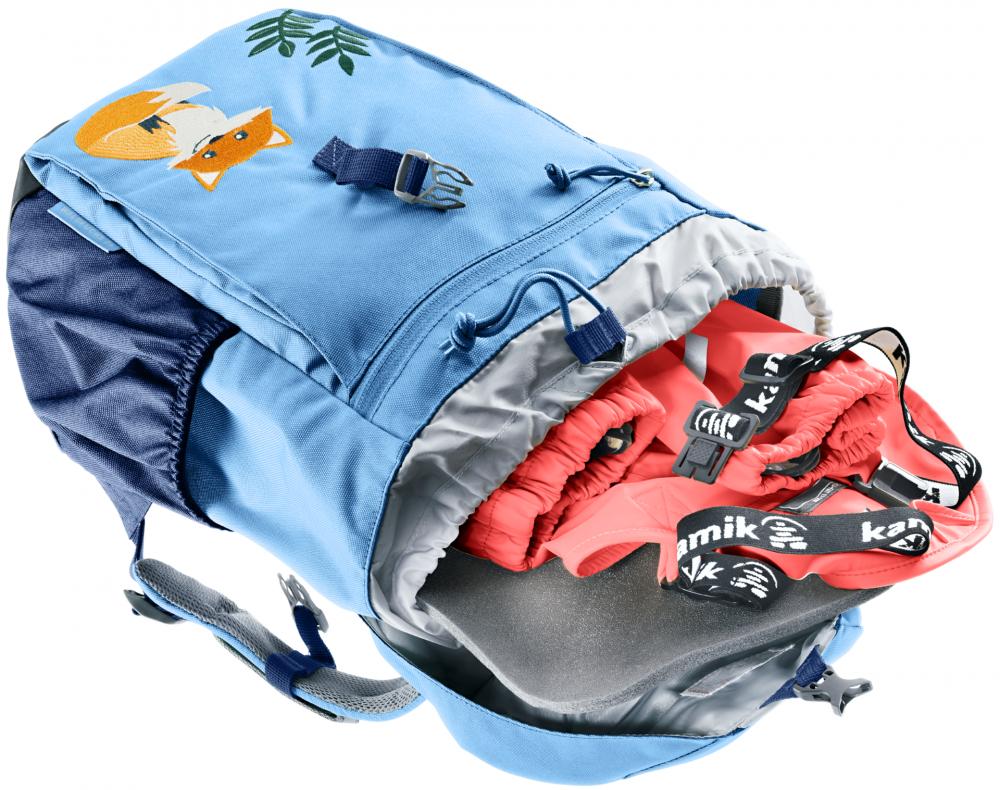 Deuter Walßuchs 14 Kinderrucksack - 390 g, ergonomisch, Wave-Nightblue