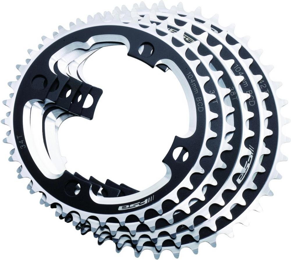 FSA Kettenblatt MTB DH Pro 4-Arm 104 mm x 34 T Schwarz - robustes Singlespeed-/DH-Blatt