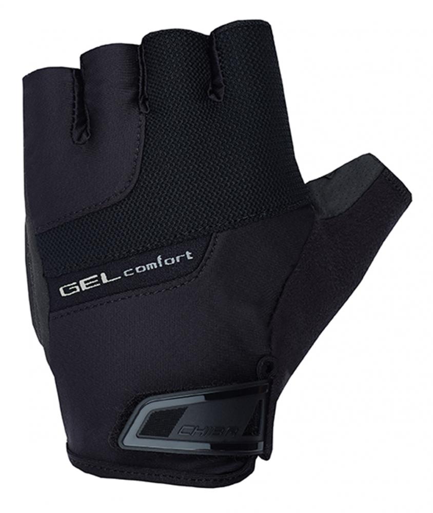 CHIBA Gel Comfort - Radhandschuhe schwarz 3XL mit Poron-Gelpolsterung