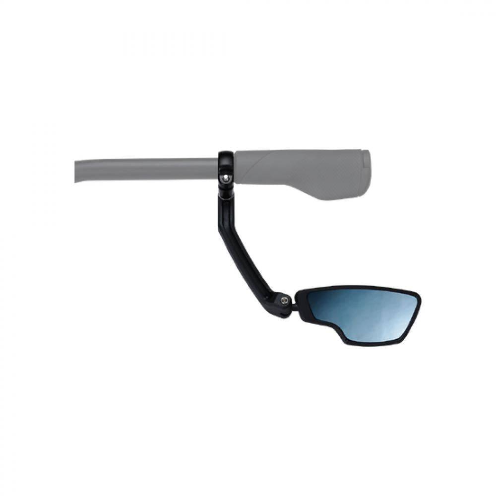 BBB Cycling Spiegel CityView clamp mount right 22 schwarz - sicherer Rückblick für City-Bikes