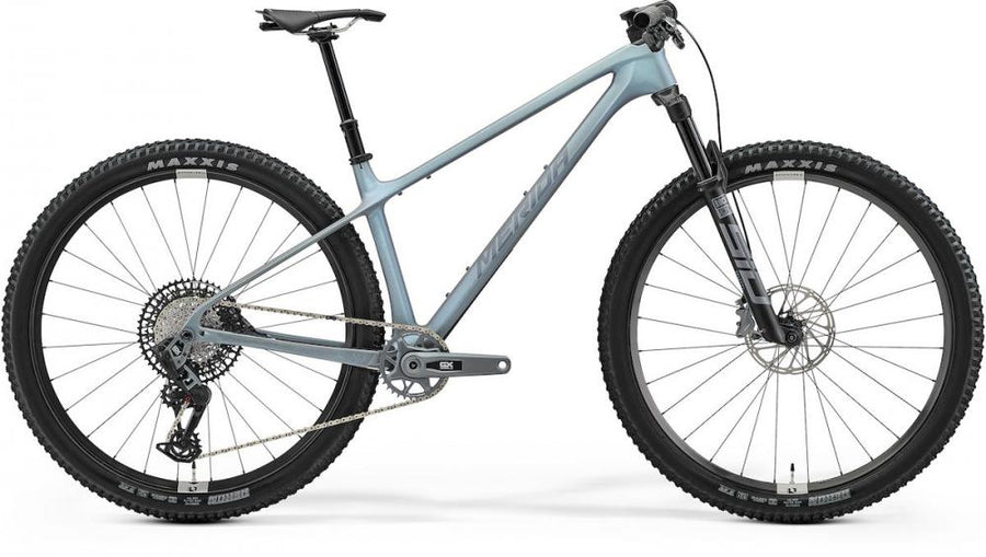Merida BIG.NINE TR 8000 S blau - vielseitiges Carbon-Hardtail für sportliche Trails