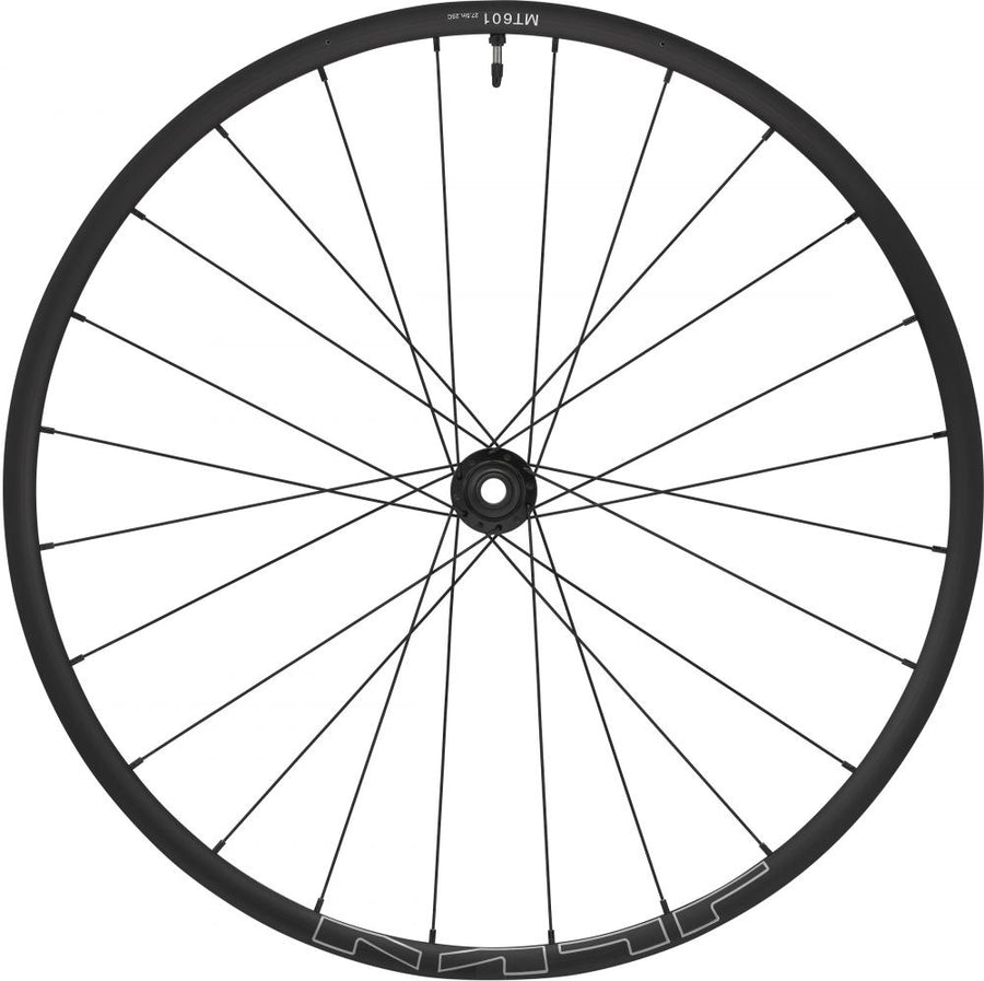 SHIMANO Vorderrad WH-MT601 27,5" 100x15 mm - robustes MTB-Laufrad für moderne Trailbikes