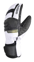 CHIBA Slalom Trigger SL - wasserdichte Lobster-Radhandschuhe, weiß, Größe 9