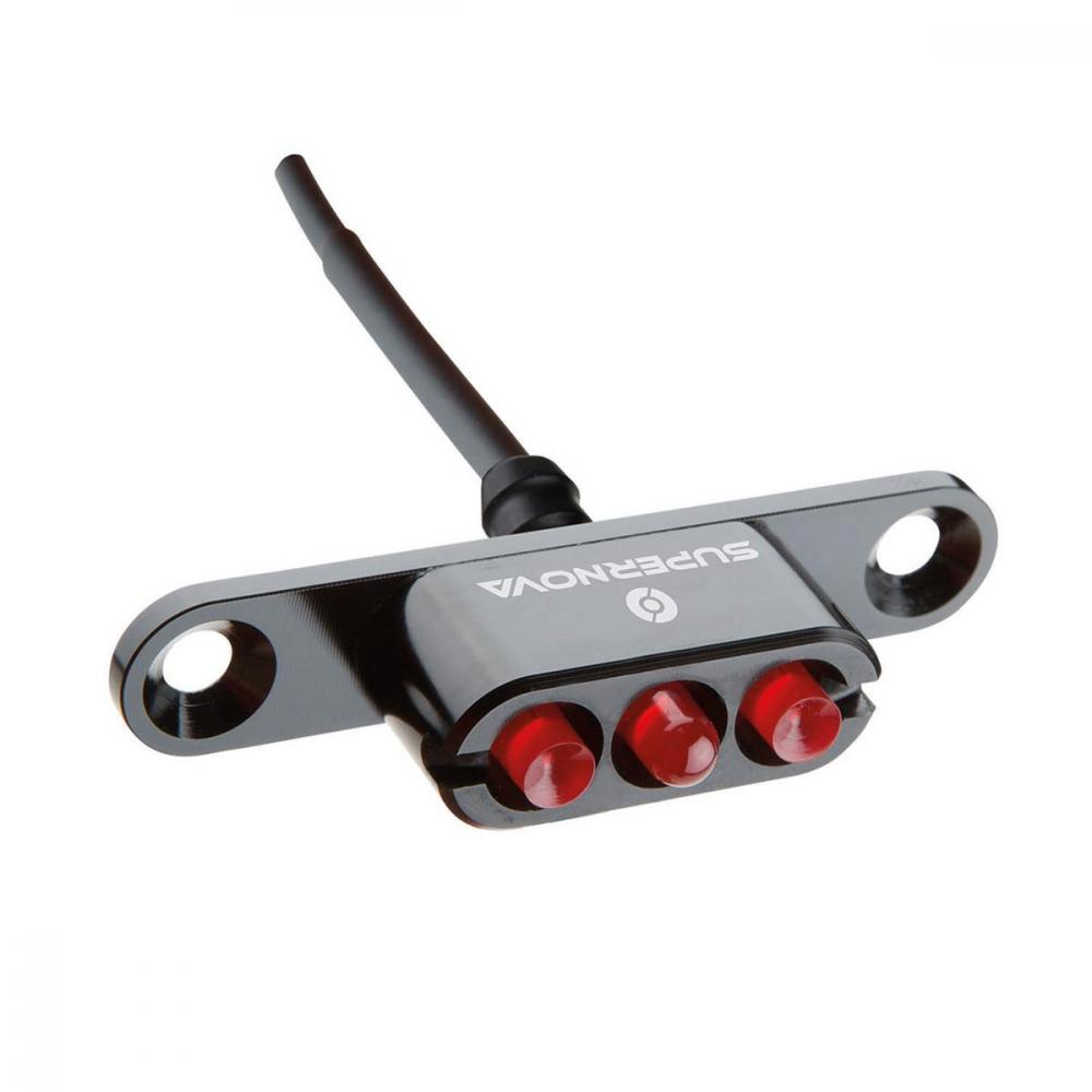 E3 Tail Light 2 Gepäckträger-rücklicht 12 V Schwarz - Maximale Sichtbarkeit & Sicherheit
