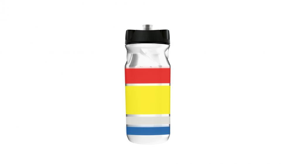 Pro Team Trinkflasche 650 Ml, Transparent, Bpa-frei, Ergonomisches Design, Hoher Flüssigkeitsdurchfluss, Breiter Flaschenhals
