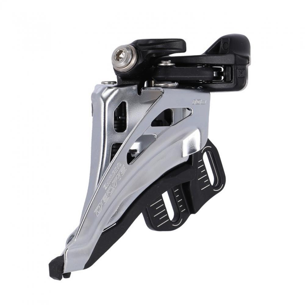 SHIMANO DEORE FD-M4100 Umwerfer 2-fach MTB Direktmontage - präzise Front-Pull Schaltperformance