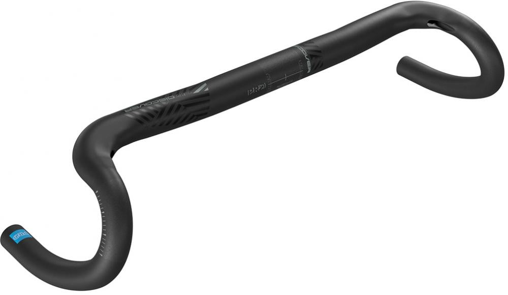 PRO Lenker Discover 20 Carbon, 40cm, Schwarz - leichter Gravel-Lenker für Kontrolle & Komfort