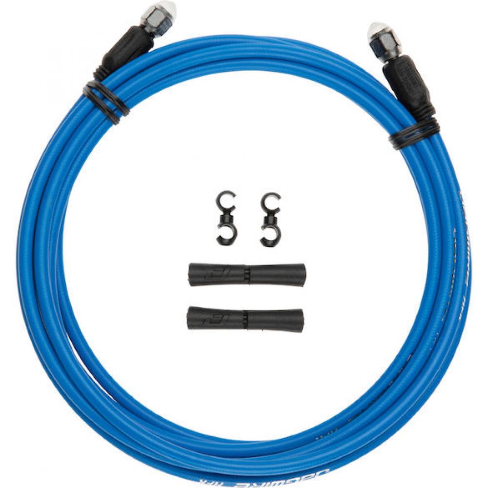 Jagwire Pro Hydraulic Bremsleitung 3000 mm SID-Blau - Kevlar-Verstärkt mit Quick-Fitâ¢