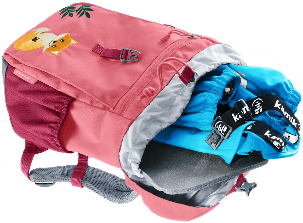 Deuter Walßuchs 10 Kinderrucksack 10 Liter Dahlia-Raspberry - Leicht, ergonomisch und umweltfreundlich