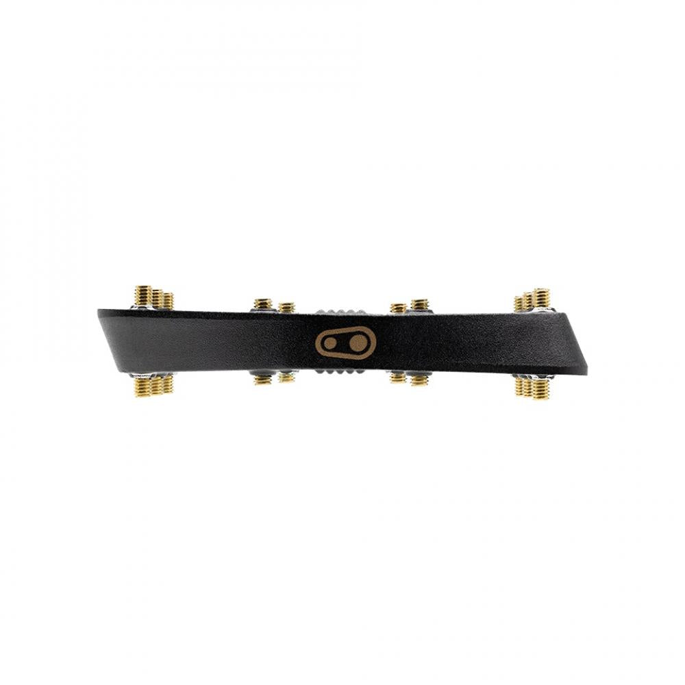 Crankbrothers Stamp 7 Small Plattform-Pedal Fabio Wibmer Signature Edition schwarz-weiß