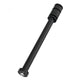 racktime Steckachsenadapter 142 mm M12 x 1,5 mm Schwarz - Gepäckträgeranbindung für Fahrräder